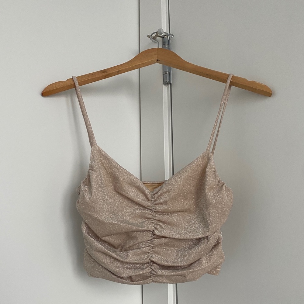 Sparkly crop top